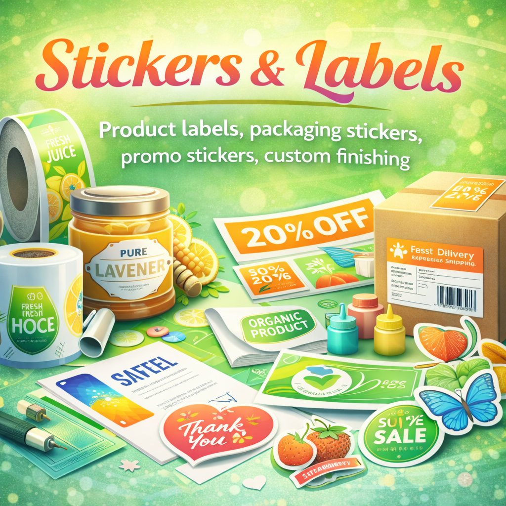 Stickers and Labels